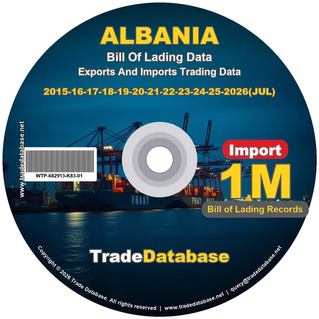 Albania Import BL Data 2015-2026 CD