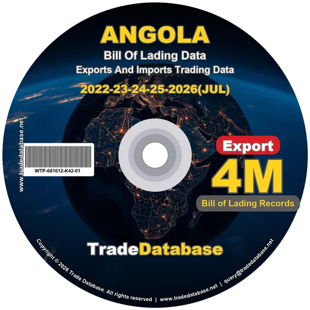 Angola Export BL Data 2022-2026