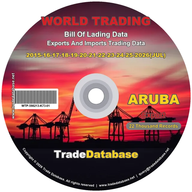 Aruba Export BL Data 2015-2026 CD