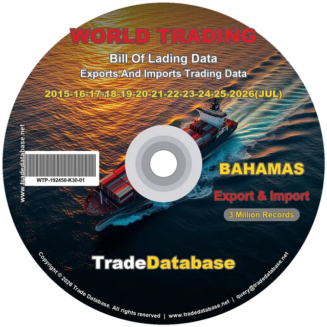 Bahamas Export & Import BL Data 2015-2026 CD
