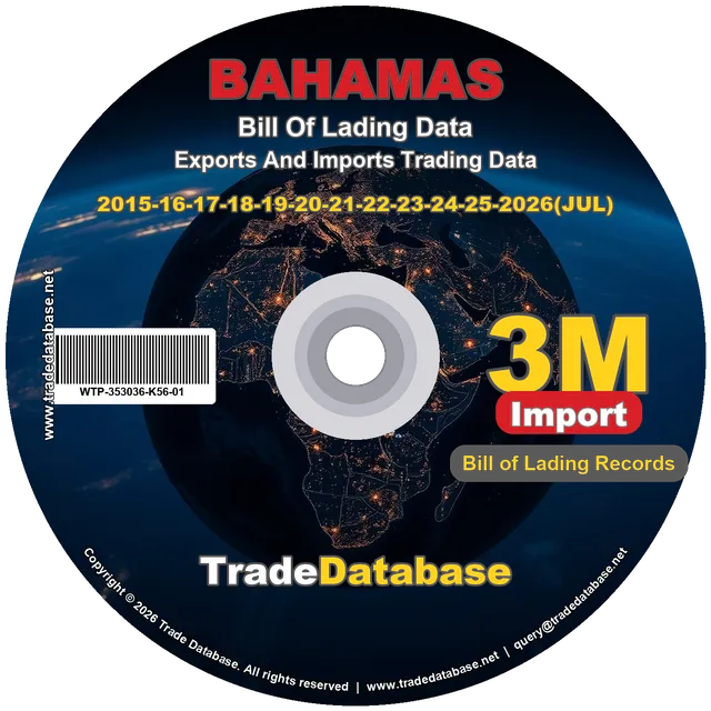 Bahamas Import BL Data 2015-2026 CD