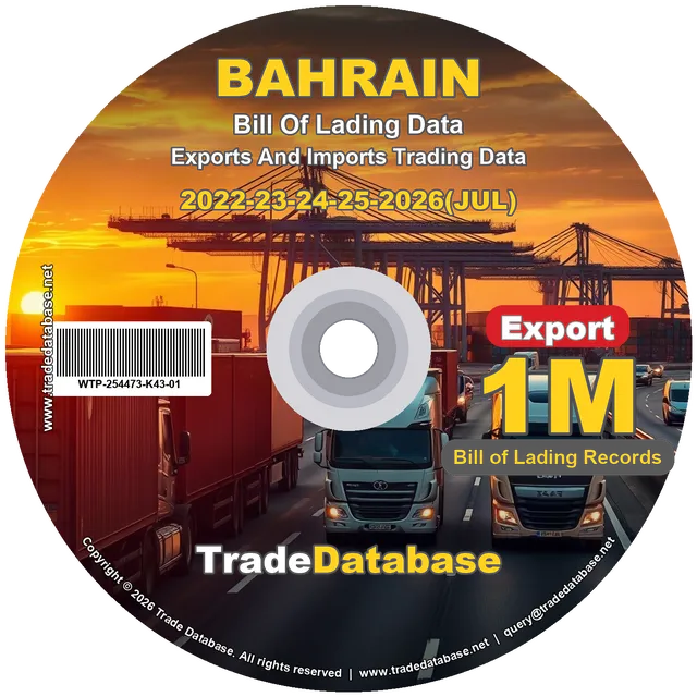 Bahrain Export BL Data 2022-2026