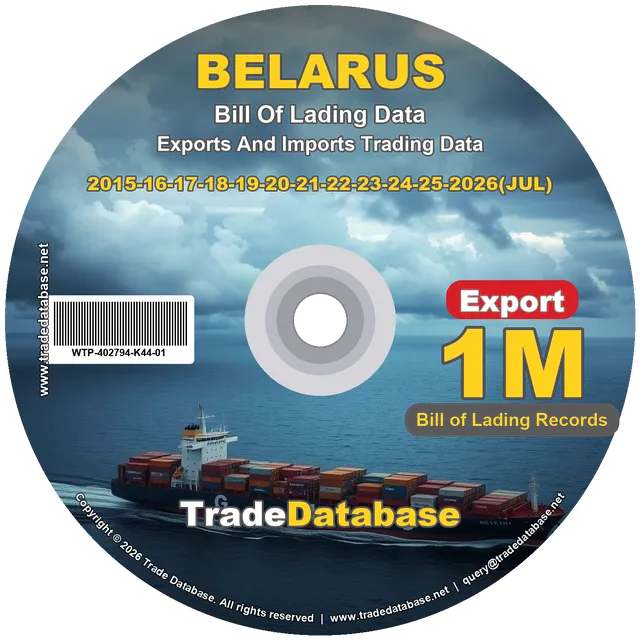 Belarus Export BL Data 2015-2026 CD
