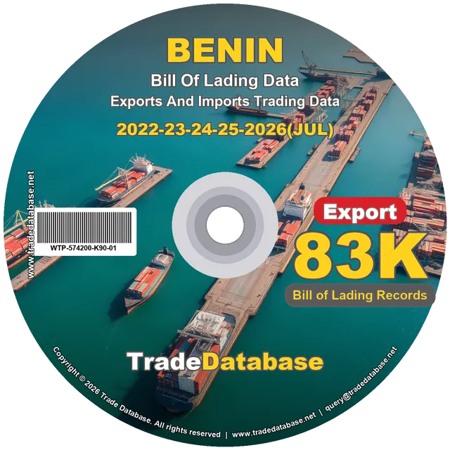 Benin Export BL Data 2022-2026 CD