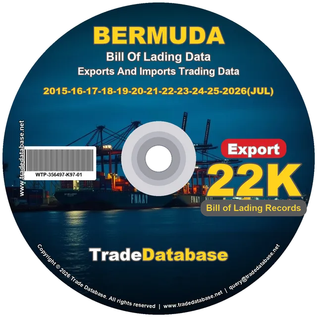 Bermuda Export BL Data 2015-2026 CD