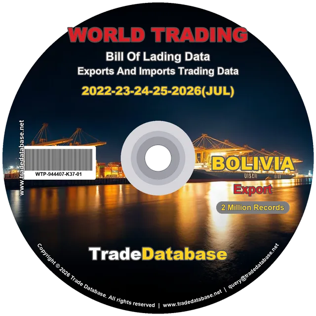 Bolivia Export BL Data 2022-2026