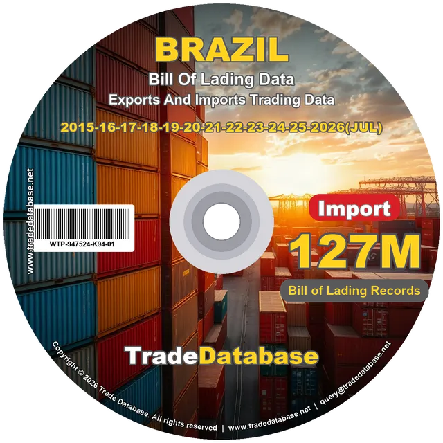 Brazil Import BL Data 2015-2026