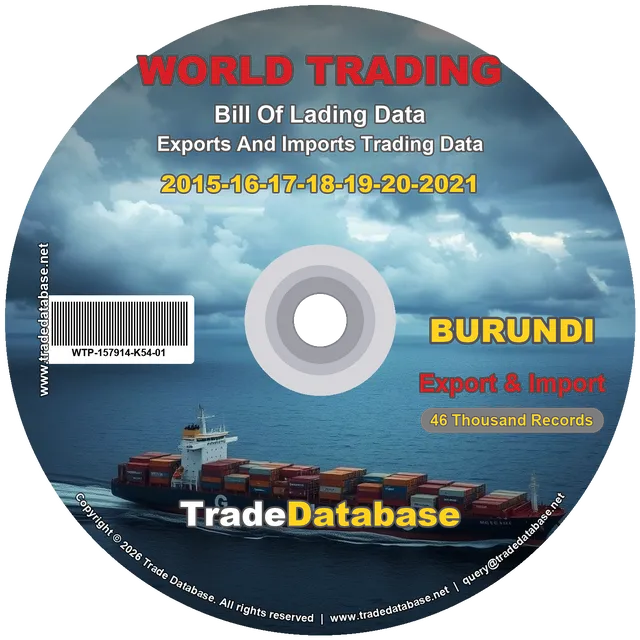 Burundi Export & Import BL Data 2015-2021 CD