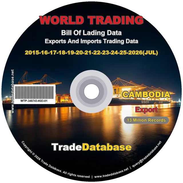 Cambodia Export BL Data 2015-2026