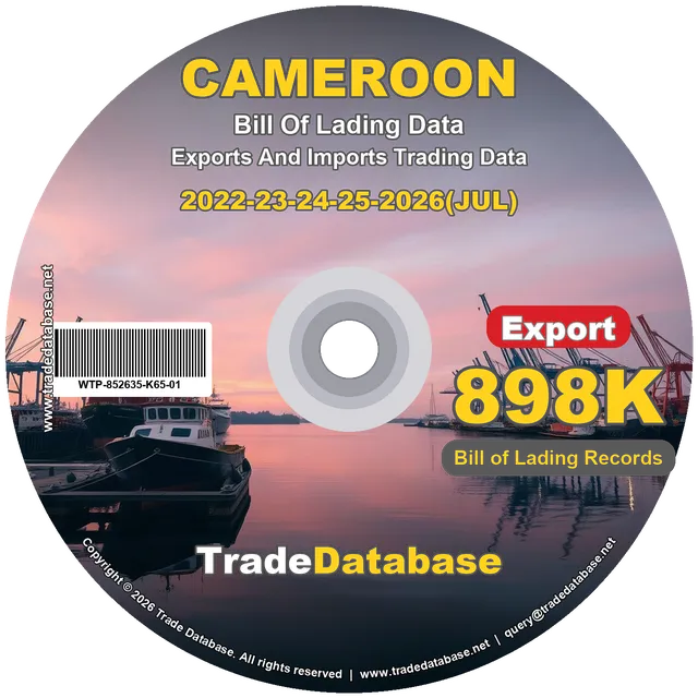 Cameroon Export BL Data 2022-2026 CD