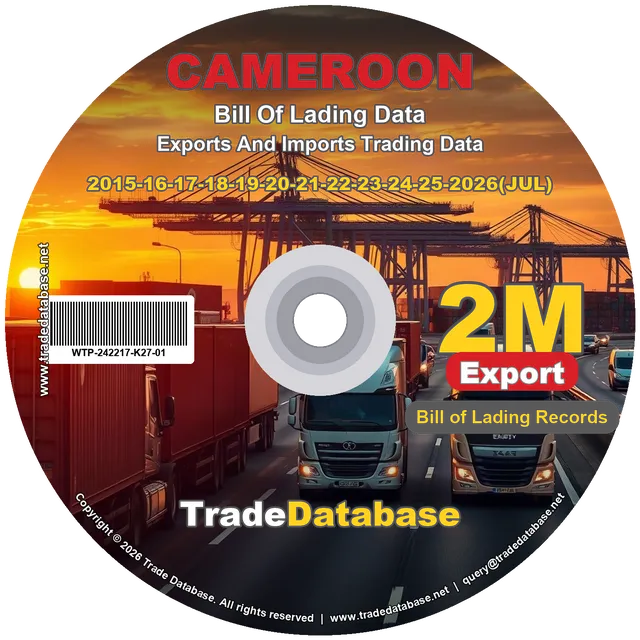 Cameroon Export BL Data 2015-2026 CD