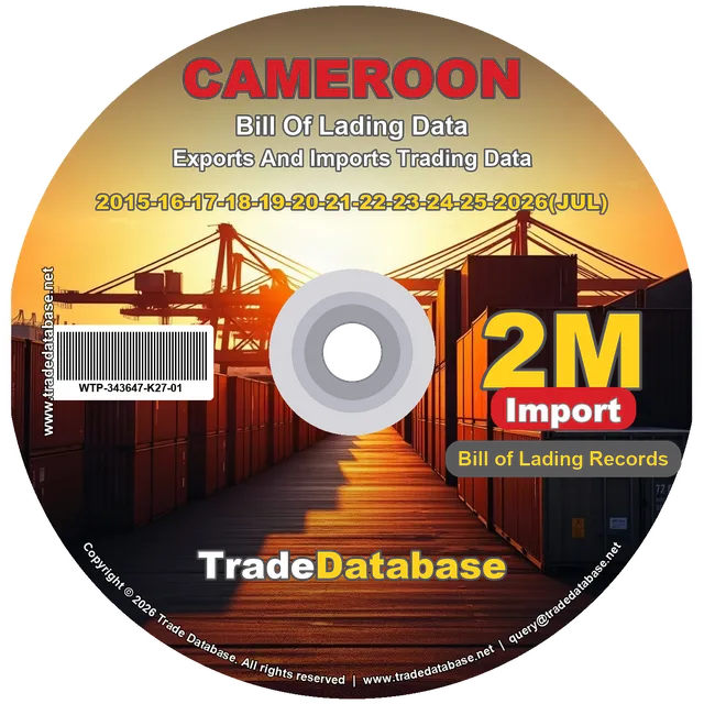 Cameroon Import BL Data 2015-2026 CD
