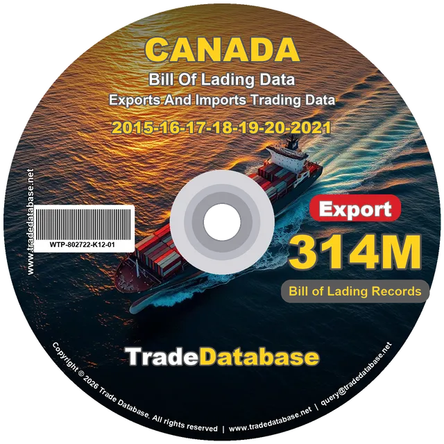 Canada Export BL Data 2015-2021