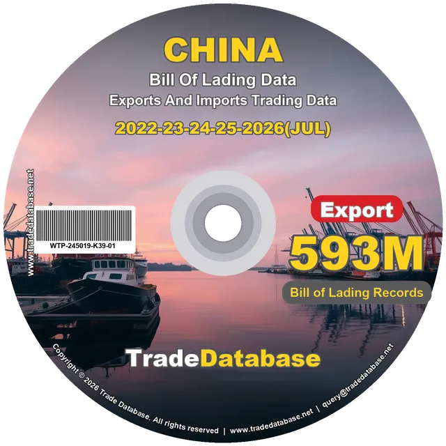China Export BL Data 2022-2026