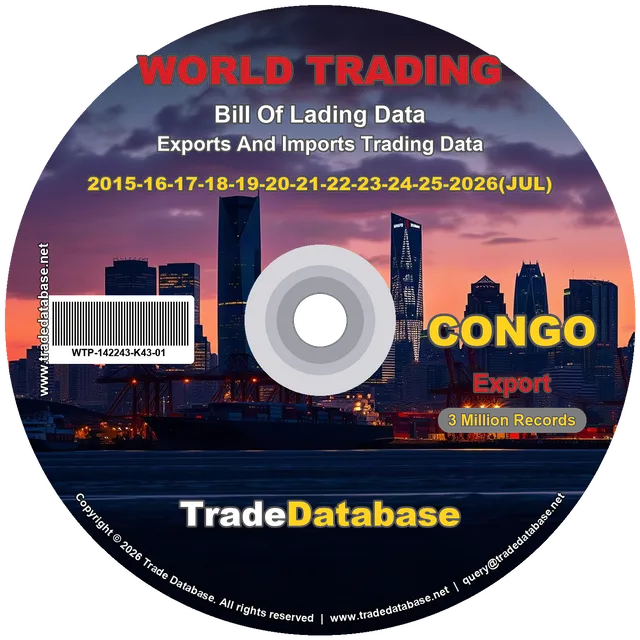 Congo Export BL Data 2015-2026 CD