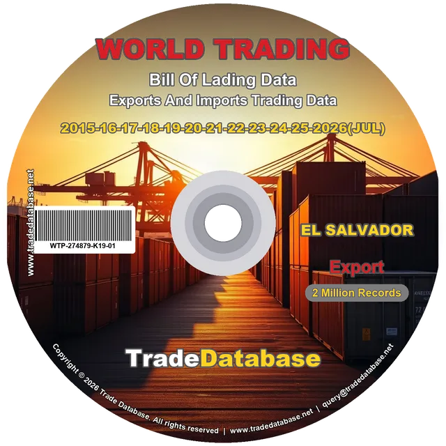 El Salvador Export BL Data 2015-2026
