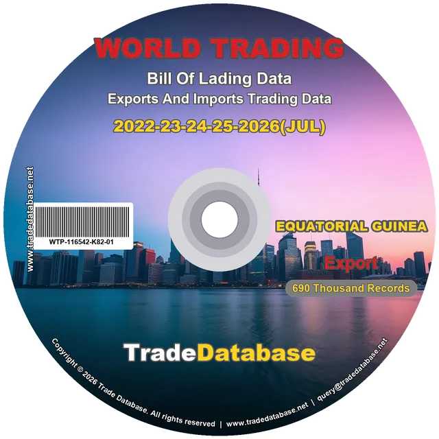 Equatorial Guinea Export BL Data 2022-2026 CD