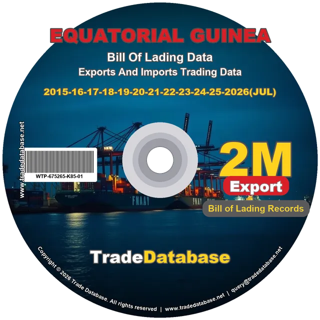 Equatorial Guinea Export BL Data 2015-2026 CD