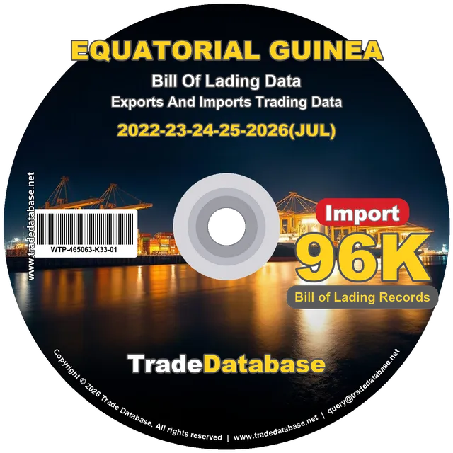 Equatorial Guinea Import BL Data 2022-2026 CD