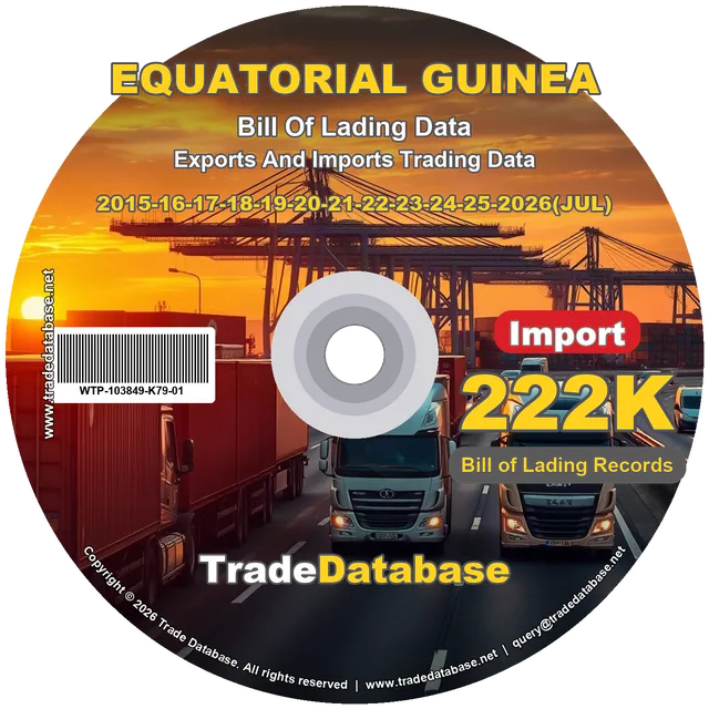 Equatorial Guinea Import BL Data 2015-2026 CD