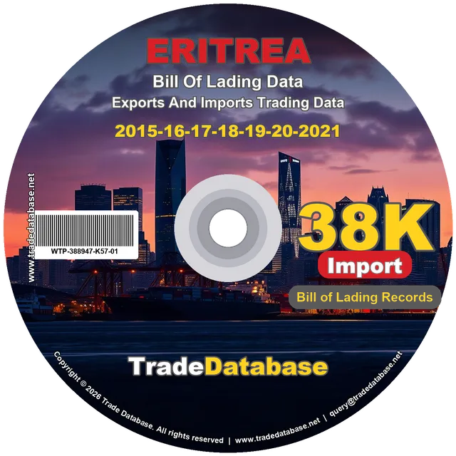Eritrea Import BL Data 2015-2021 CD