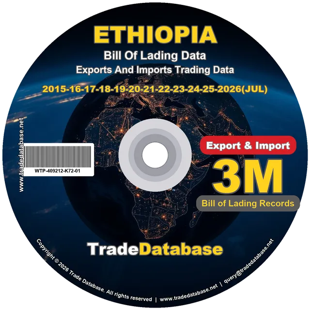 Ethiopia Export & Import BL Data 2015-2026 CD
