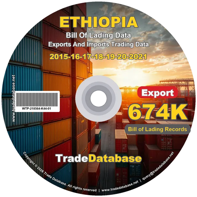 Ethiopia Export BL Data 2015-2021 CD