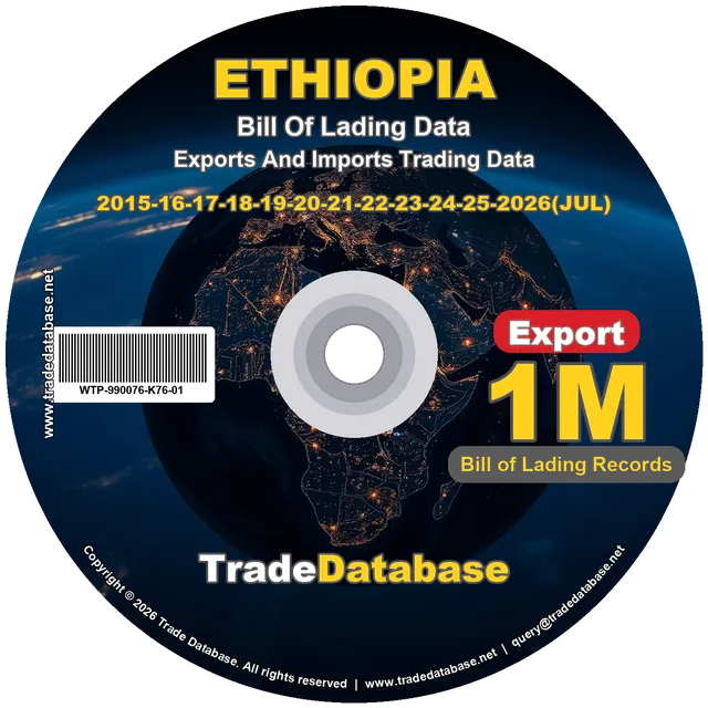 Ethiopia Export BL Data 2015-2026 CD