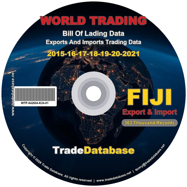 Fiji Export & Import BL Data 2015-2021 CD