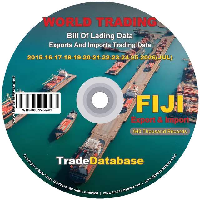 Fiji Export & Import BL Data 2015-2026 CD