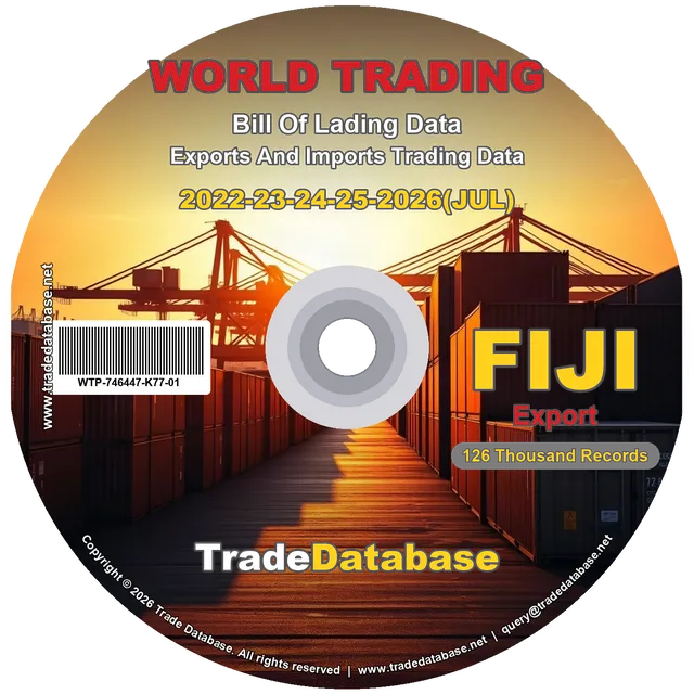 Fiji Export BL Data 2022-2026 CD