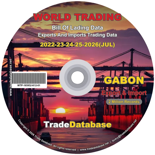 Gabon Export & Import BL Data 2022-2026 CD