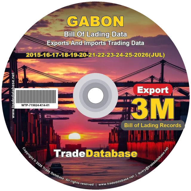 Gabon Export BL Data 2015-2026 CD