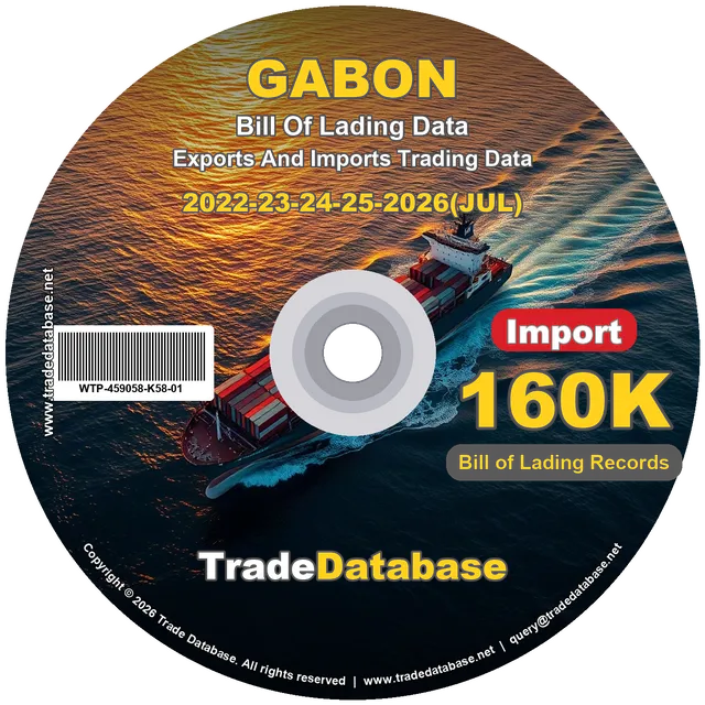 Gabon Import BL Data 2022-2026 CD