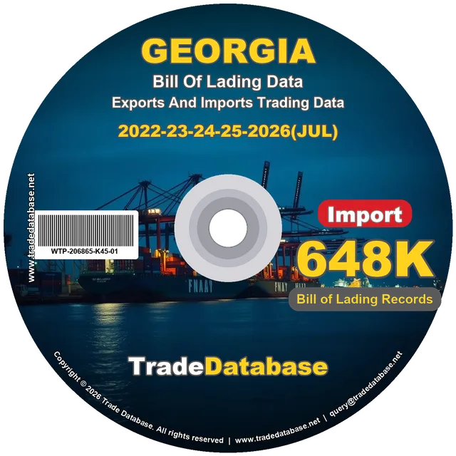 Georgia Import BL Data 2022-2026 CD