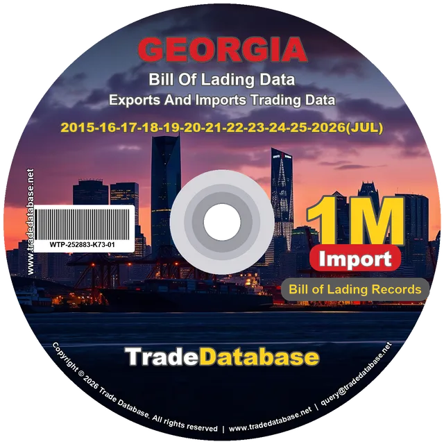 Georgia Import BL Data 2015-2026 CD