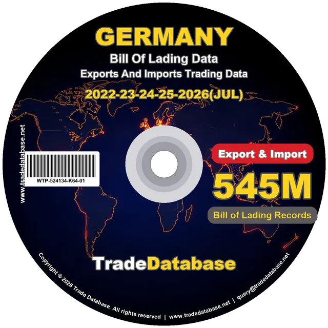Germany Export & Import BL Data 2022-2026
