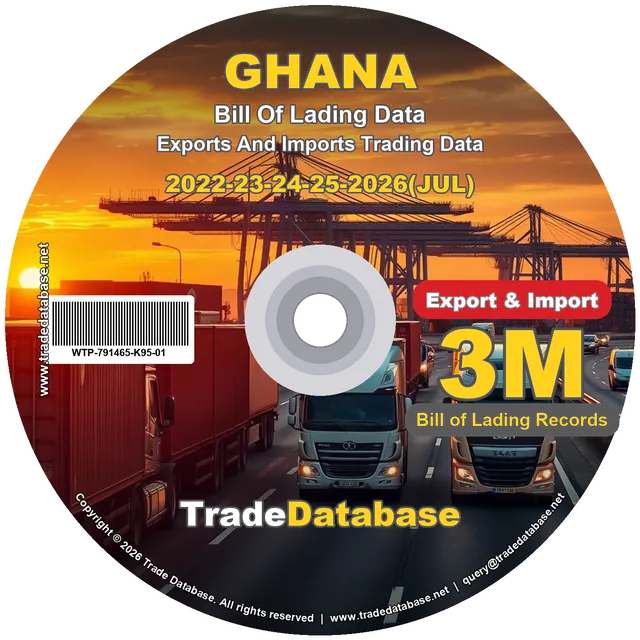 Ghana Export & Import BL Data 2022-2026