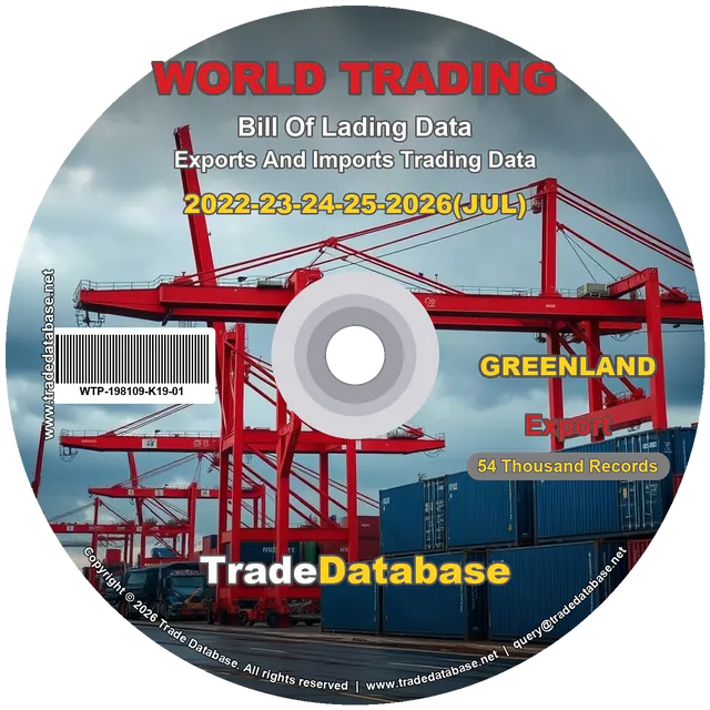 Greenland Export BL Data 2022-2026 CD