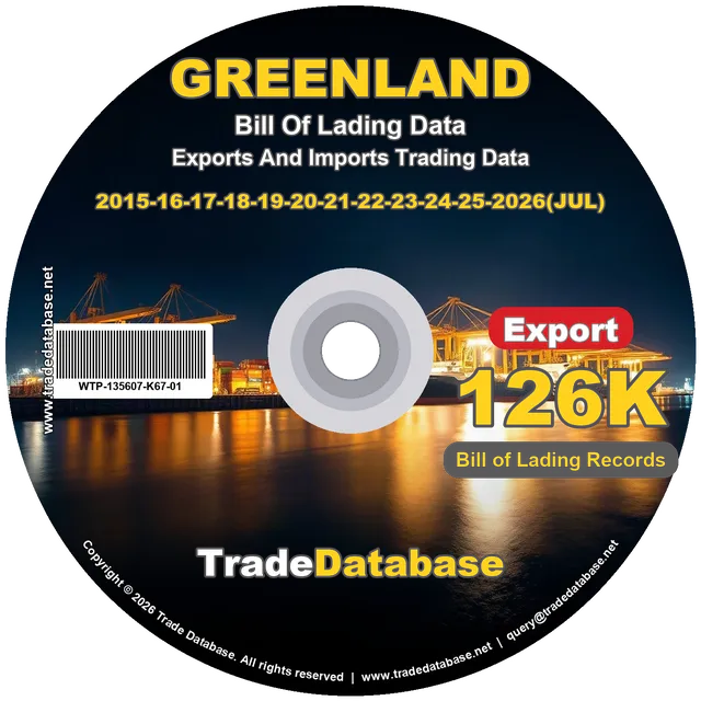 Greenland Export BL Data 2015-2026 CD
