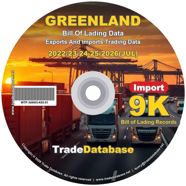Greenland Import BL Data 2022-2026 CD