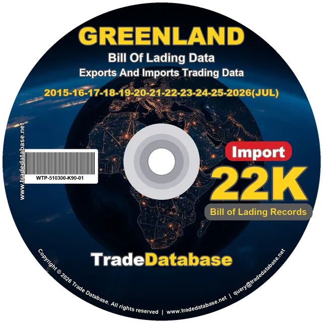 Greenland Import BL Data 2015-2026 CD
