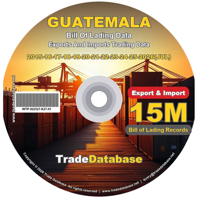 Guatemala Export & Import BL Data 2015-2026
