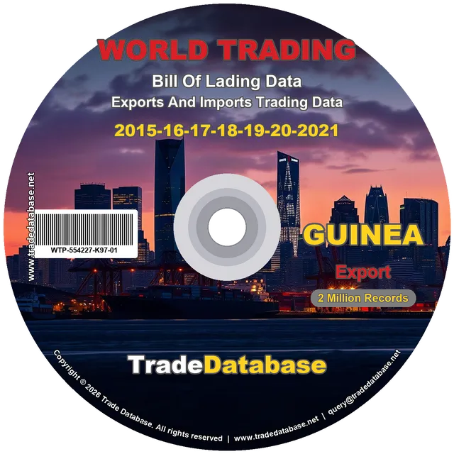 Guinea Export BL Data 2015-2021 CD