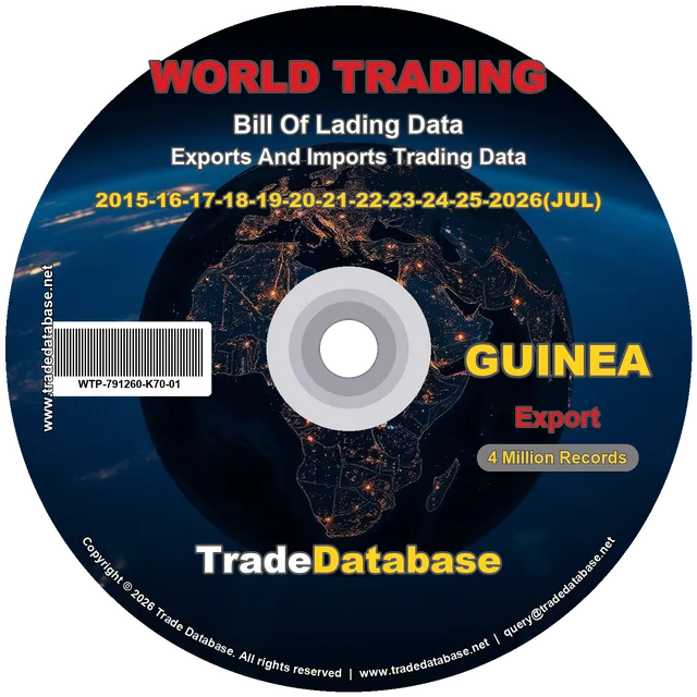Guinea Export BL Data 2015-2026 CD