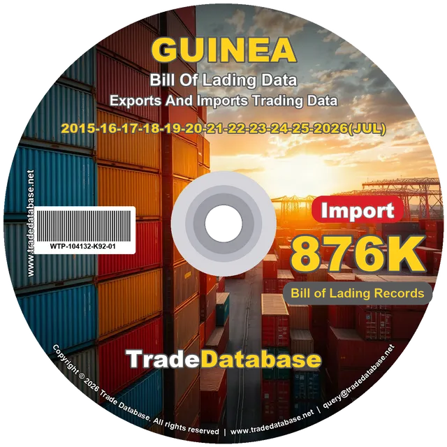 Guinea Import BL Data 2015-2026 CD