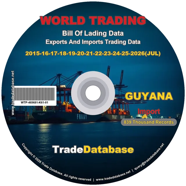 Guyana Import BL Data 2015-2026 CD