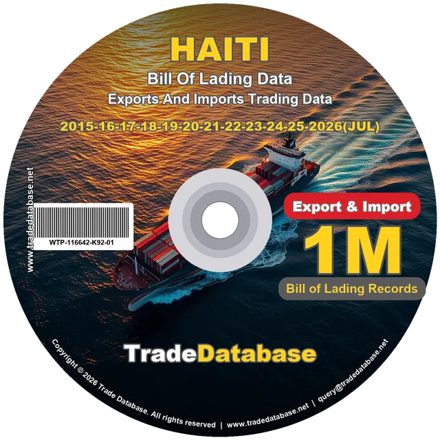 Haiti Export & Import BL Data 2015-2026 CD