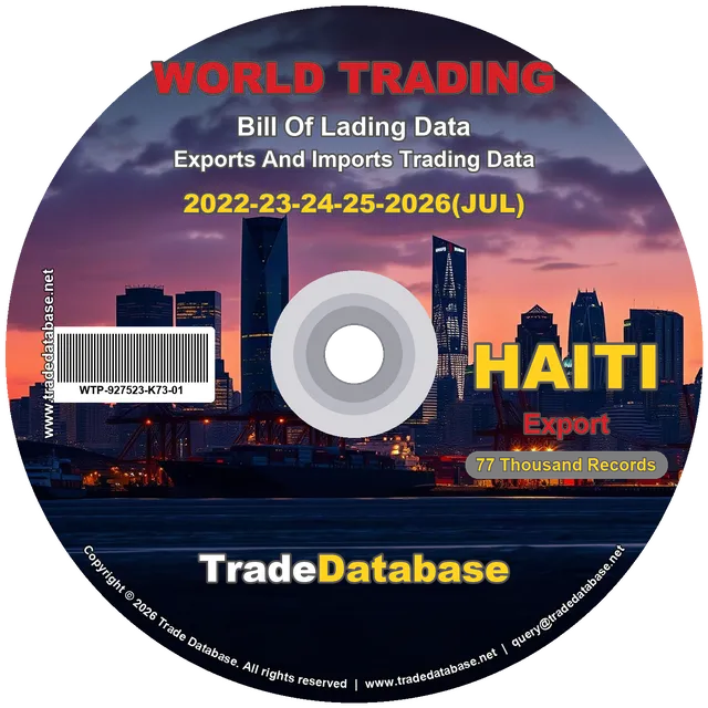 Haiti Export BL Data 2022-2026 CD