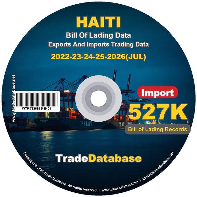 Haiti Import BL Data 2022-2026 CD